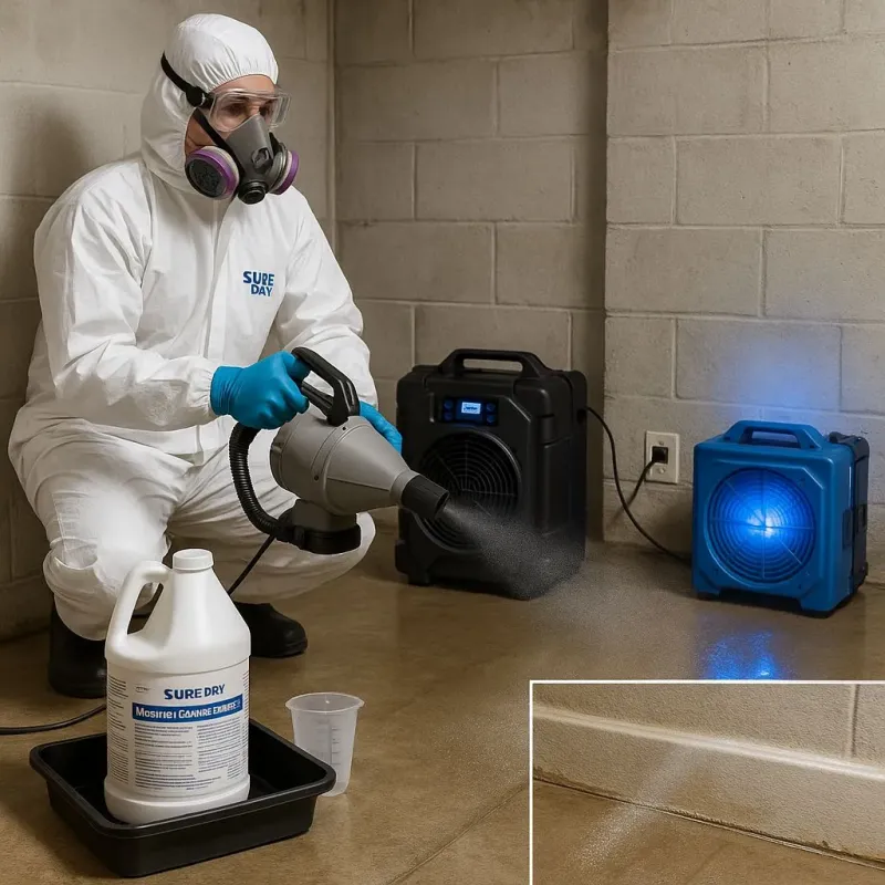 Sanitization and Odor Removal process in Pikeville, TN
