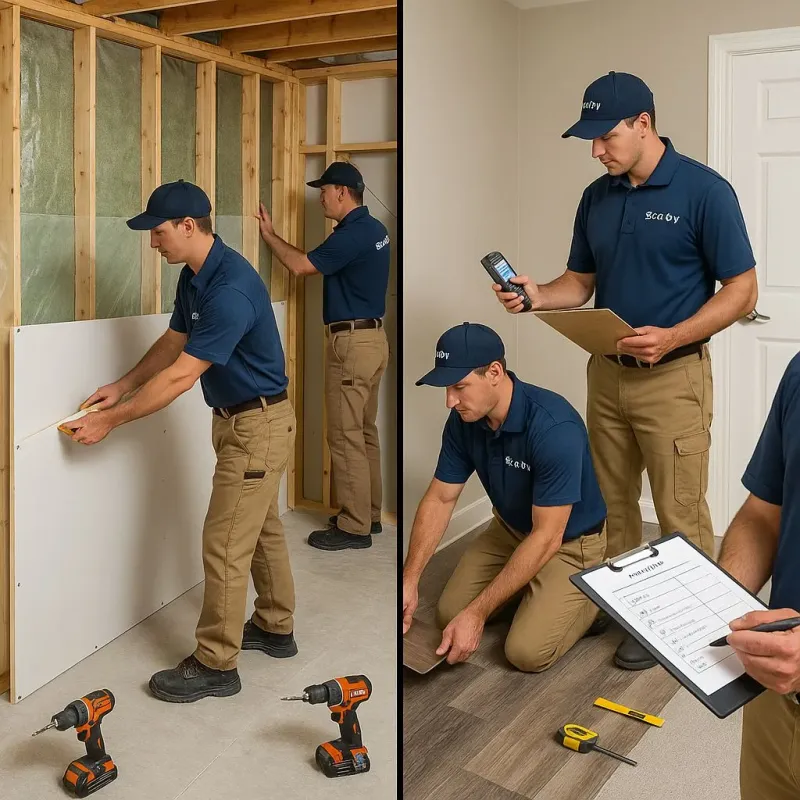 Repairs and Reconstruction process in Pikeville, TN